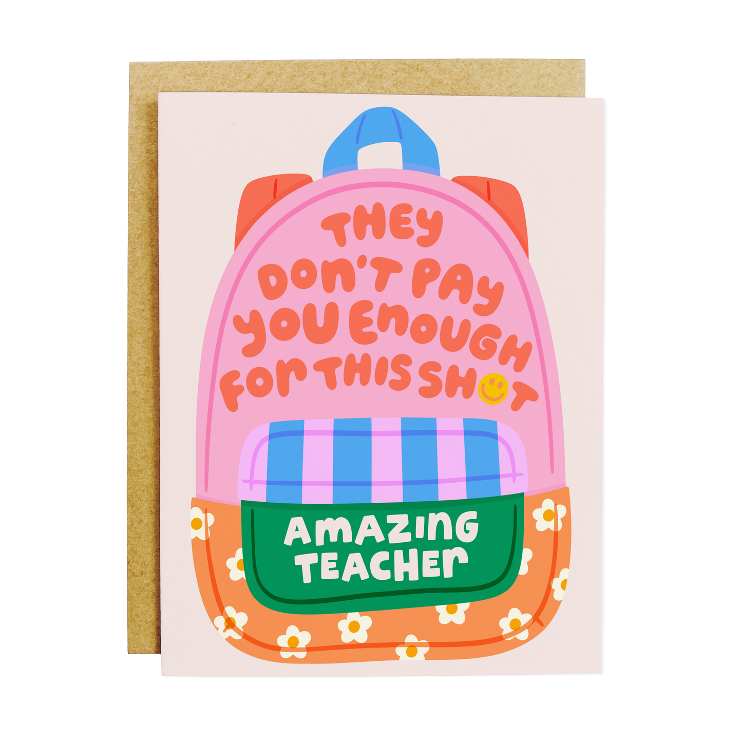 KANDS.CO - Amazing Teacher Pay Greeting Card