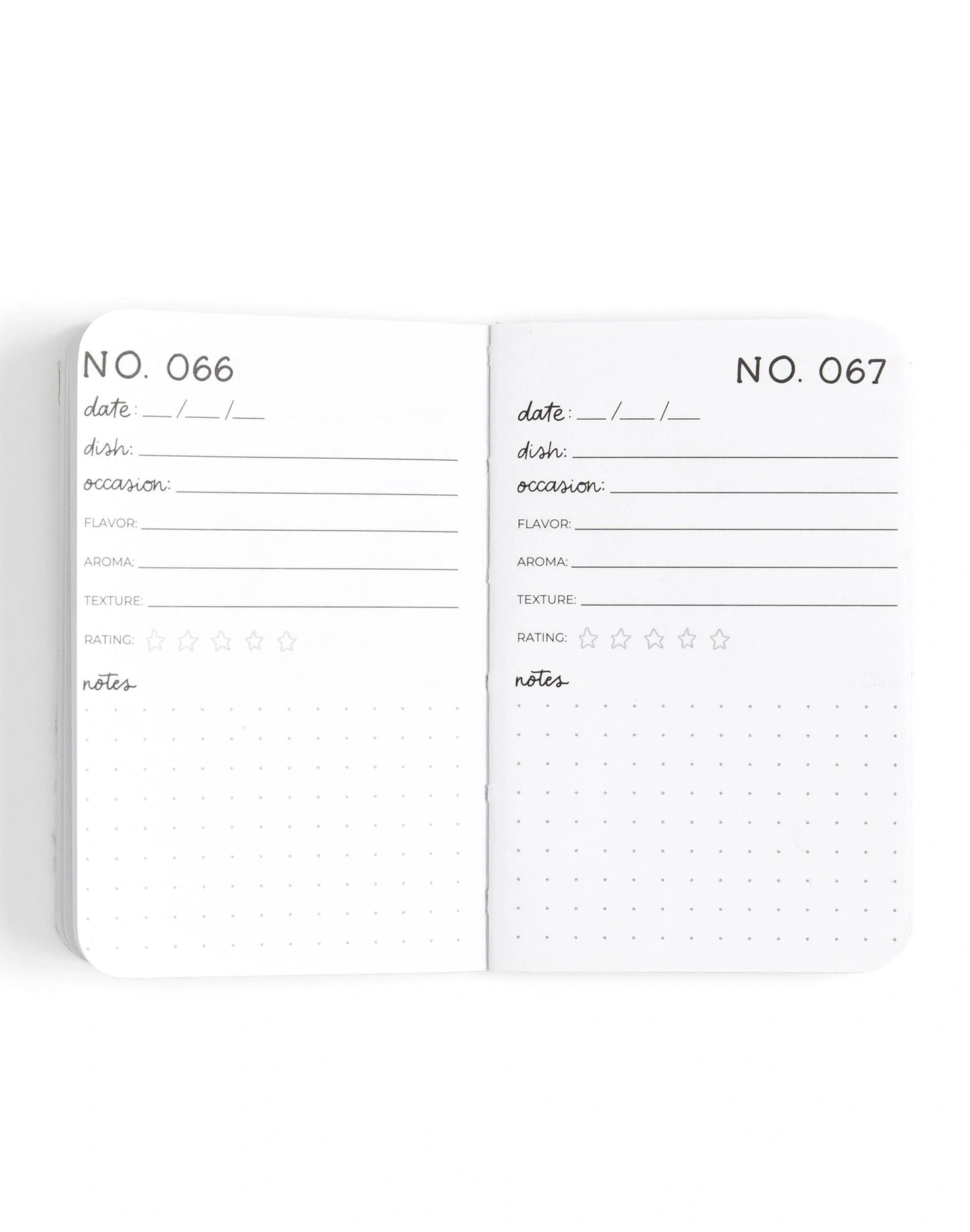 One Hundred Eats Mini Journal