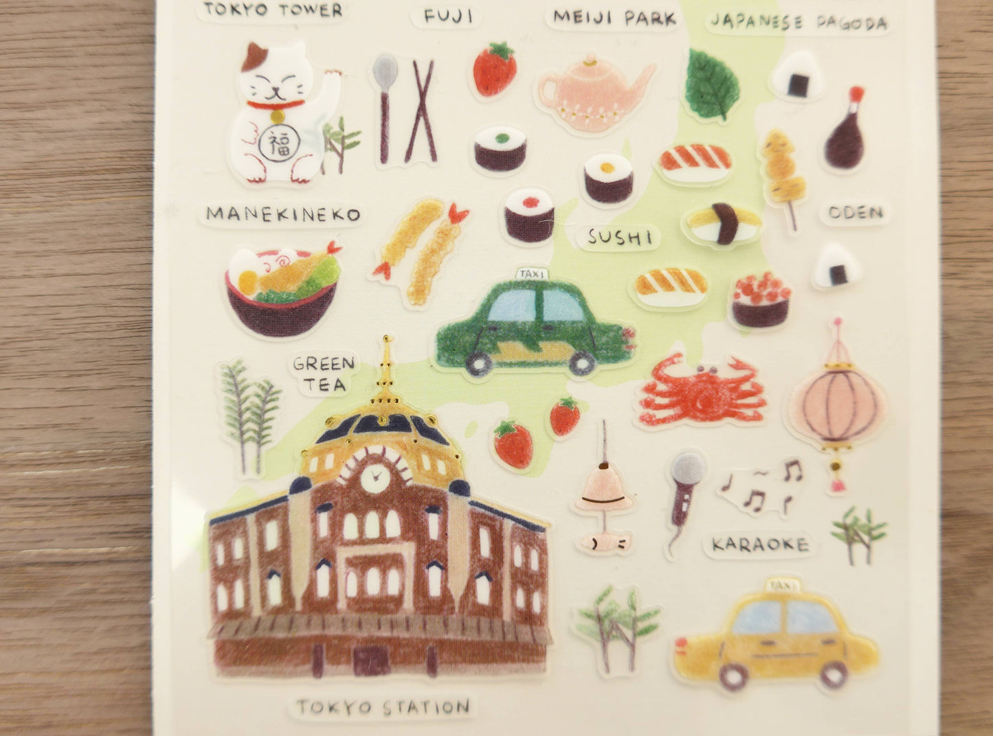 Daily in Tokyo - Sticker Sheet