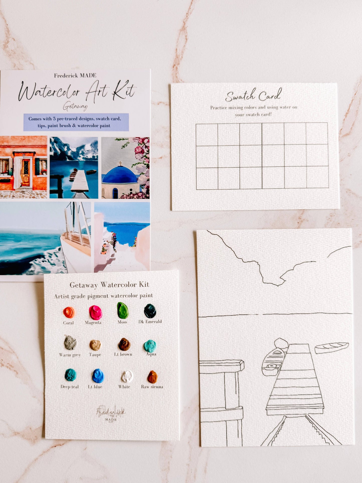 Getaway - Mini Watercolor Kit