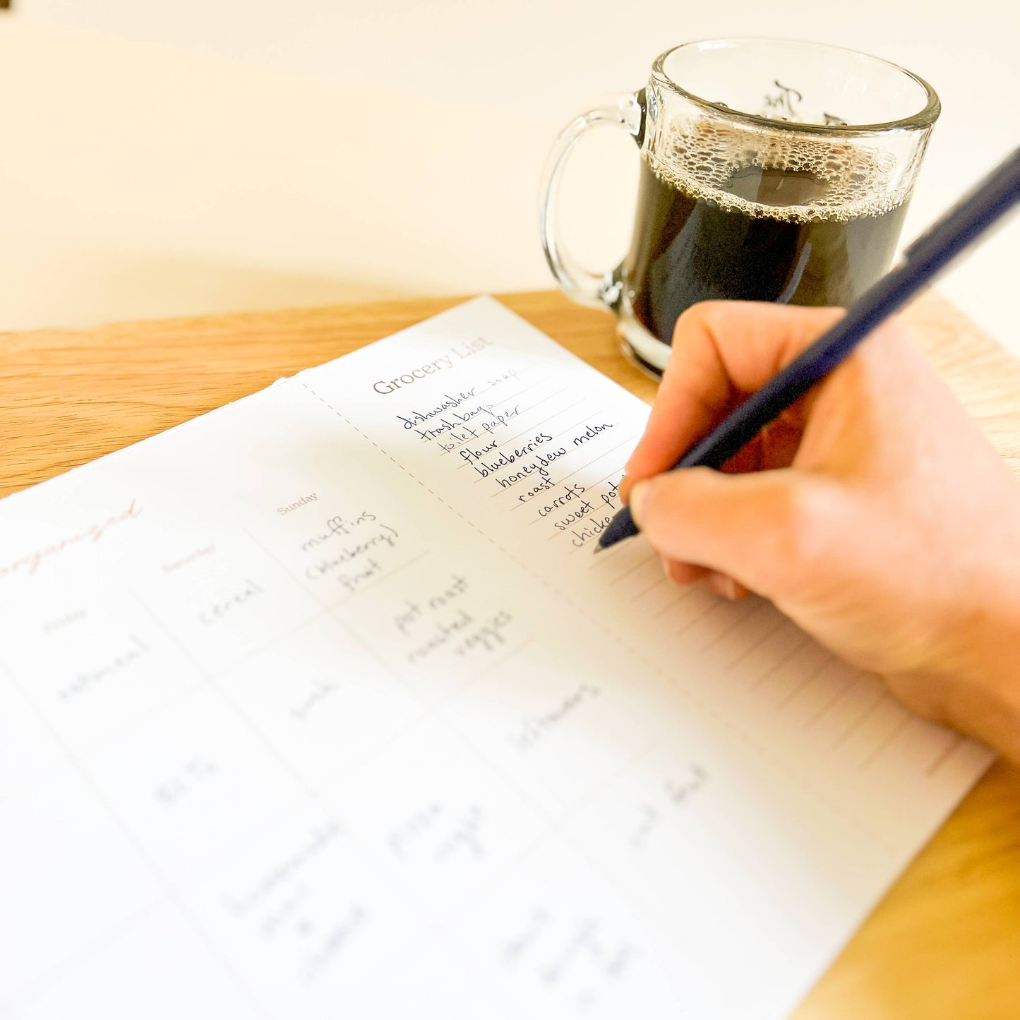 Meal Planner (for the unorganized)