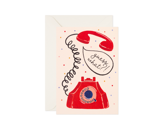 Day One Paper Co. - Everyday Greeting Card "Telephone"