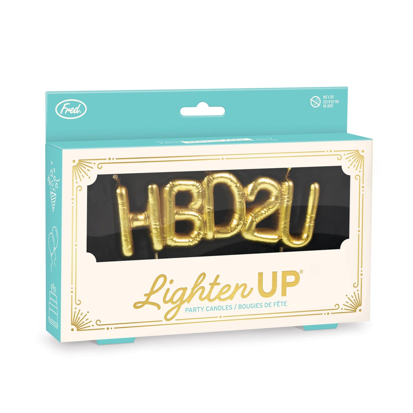HBD2U - Party Candles - Set of 5