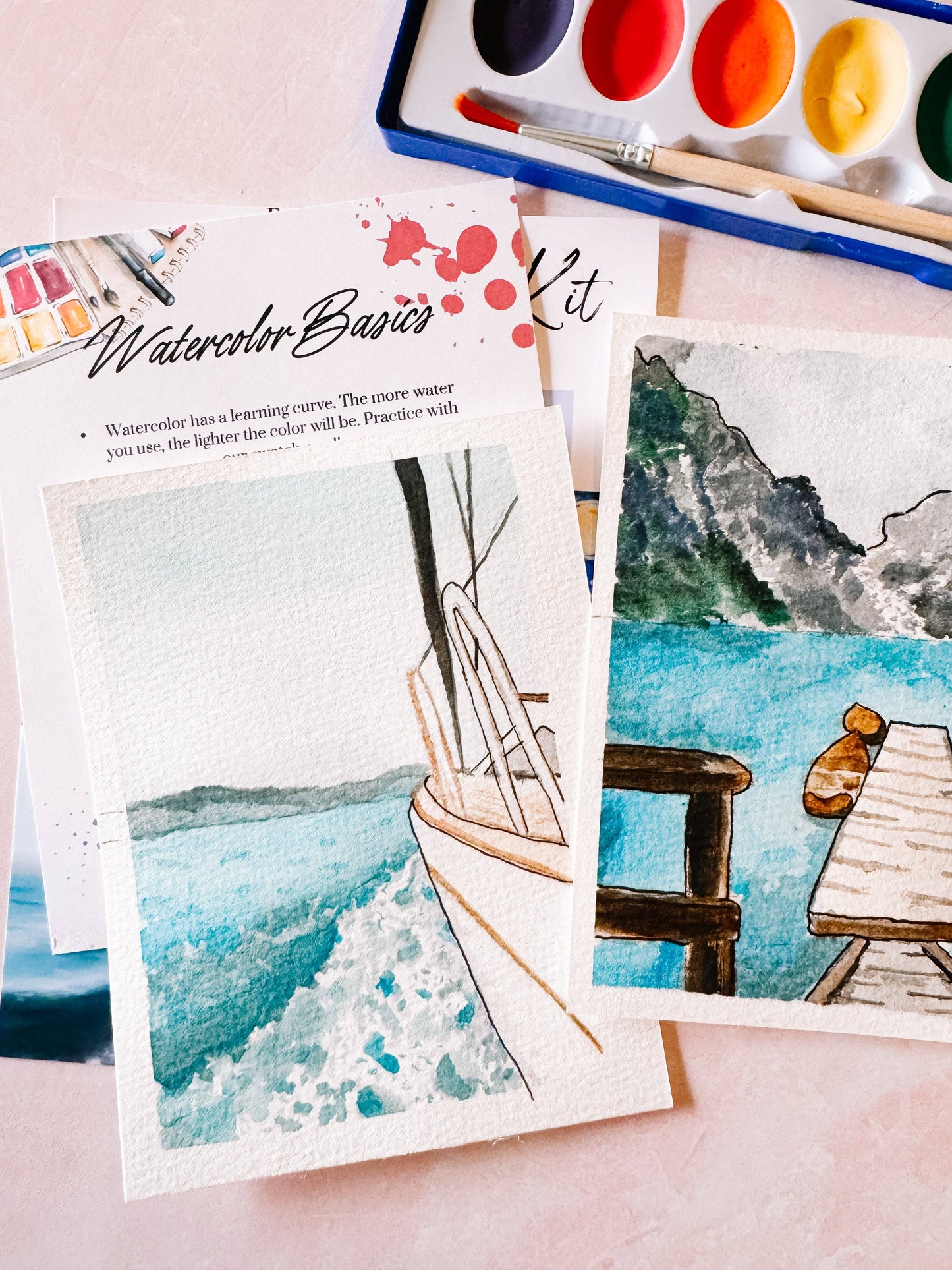 Getaway - Mini Watercolor Kit