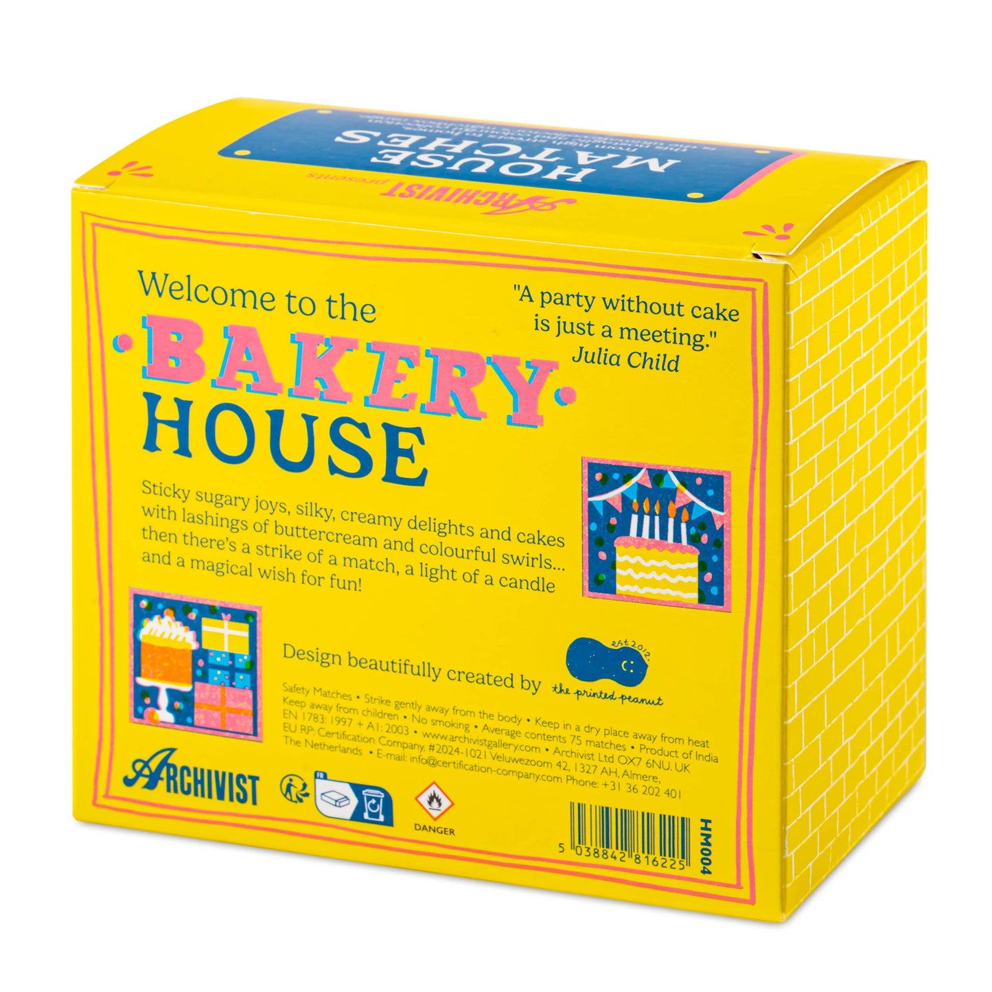 Bakery House - Safety Matches