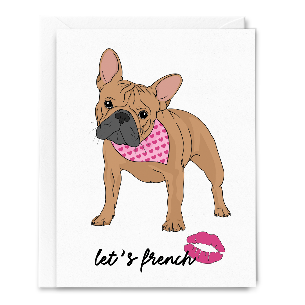 Let's French Card