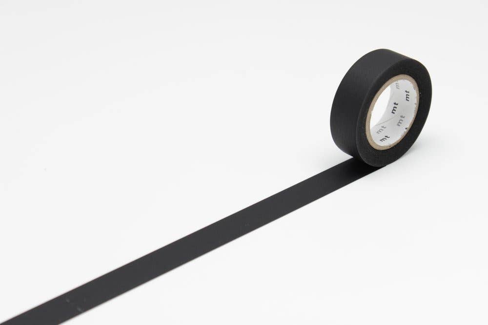 Black Matte - Washi Tape