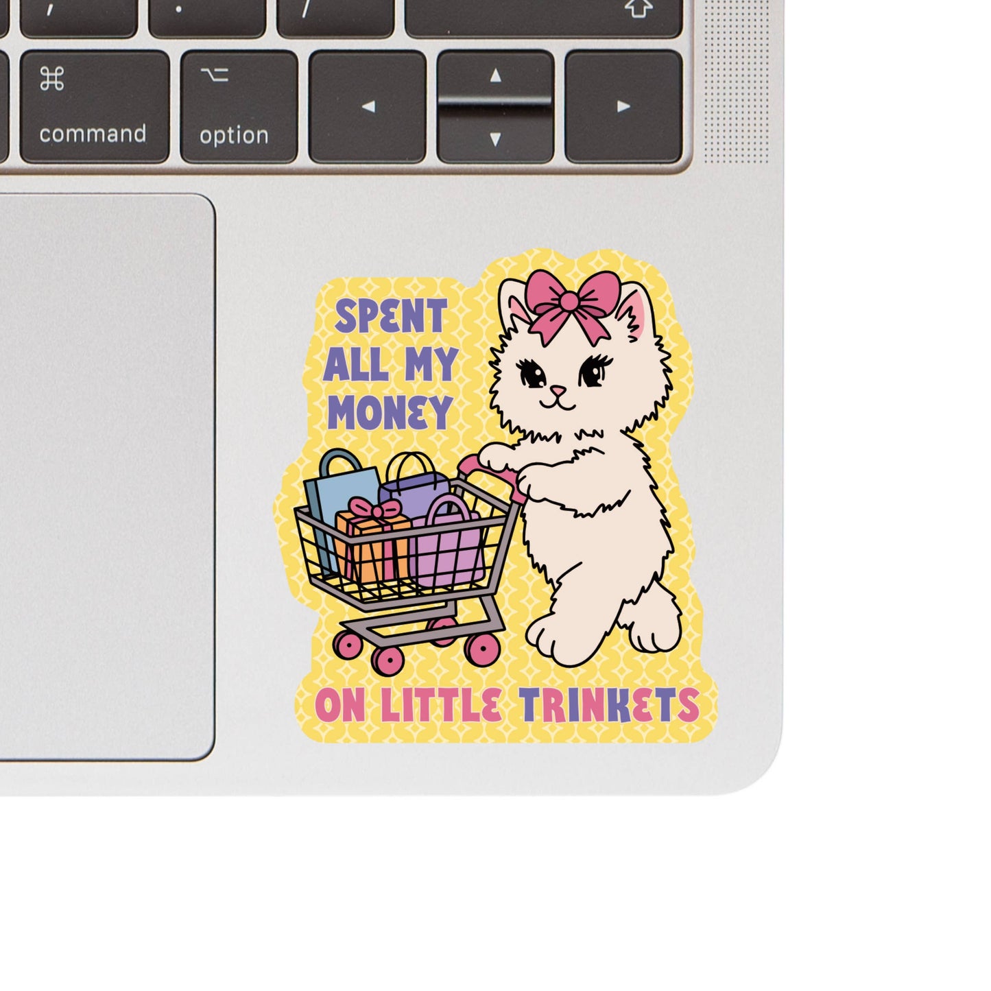 Trinket Cat - Vinyl Sticker