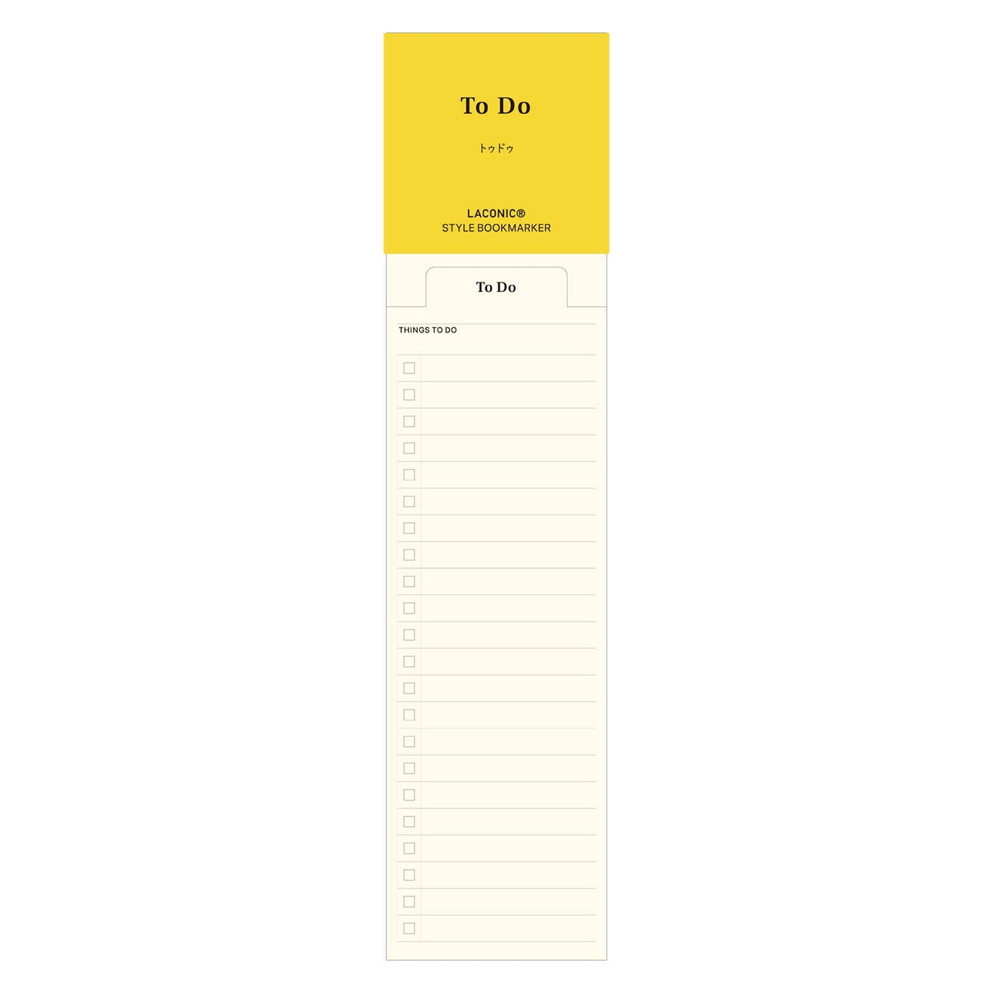 Laconic - To Do Bookmarker