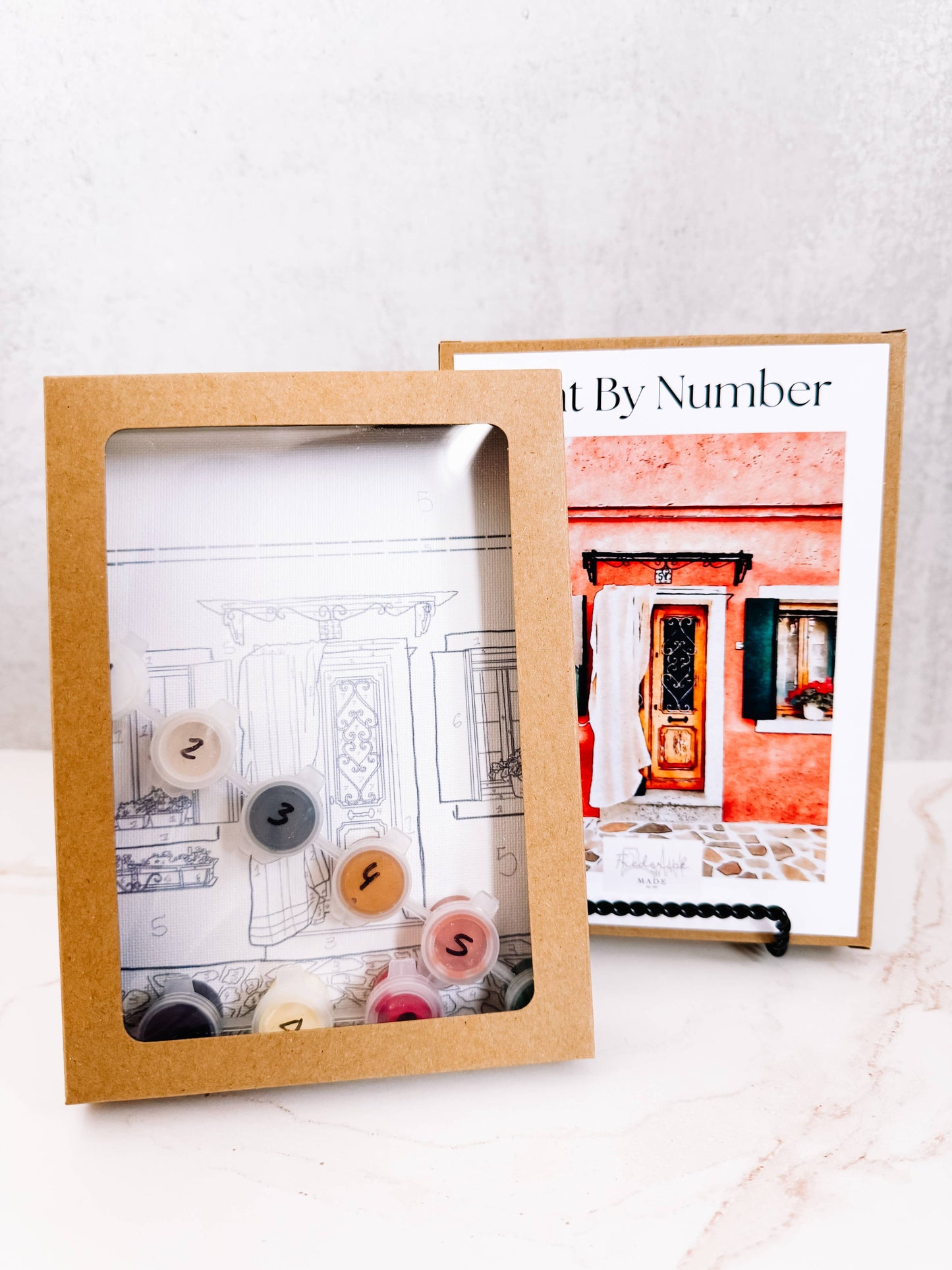 Spanish Door - Mini Paint By Number