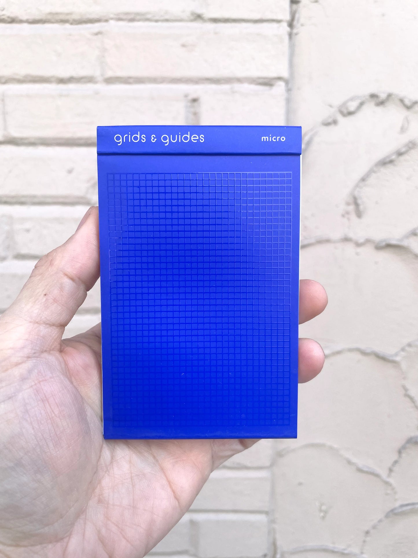 Grids & Guides - Micro Blue Notebook