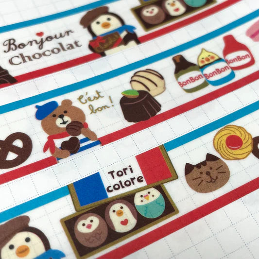 Bonjour Chocolat - Washi Tape