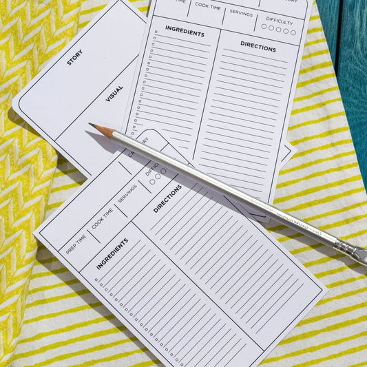 Blackwing Volume 140 Recipe Cards - A tribute to the Culinary Arts