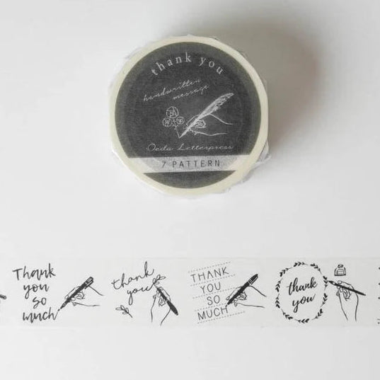 Thank You - Washi Tape