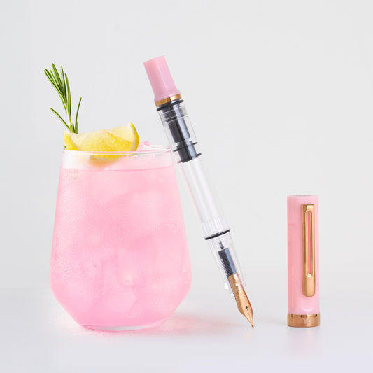 Pink Lemonade - Bronze Nib - TWSBI Fountain Pen