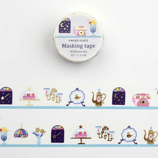 Gold Flake Coffee Shop - Washi Tape