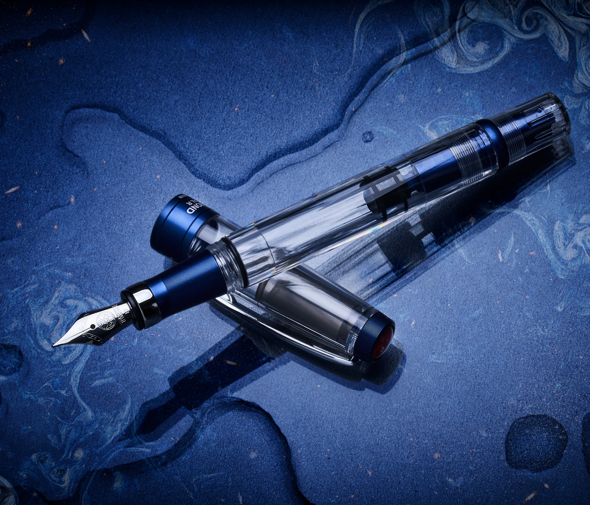 Navy Blue - Diamond 580 - TWSBI Fountain Pen [aluminum]