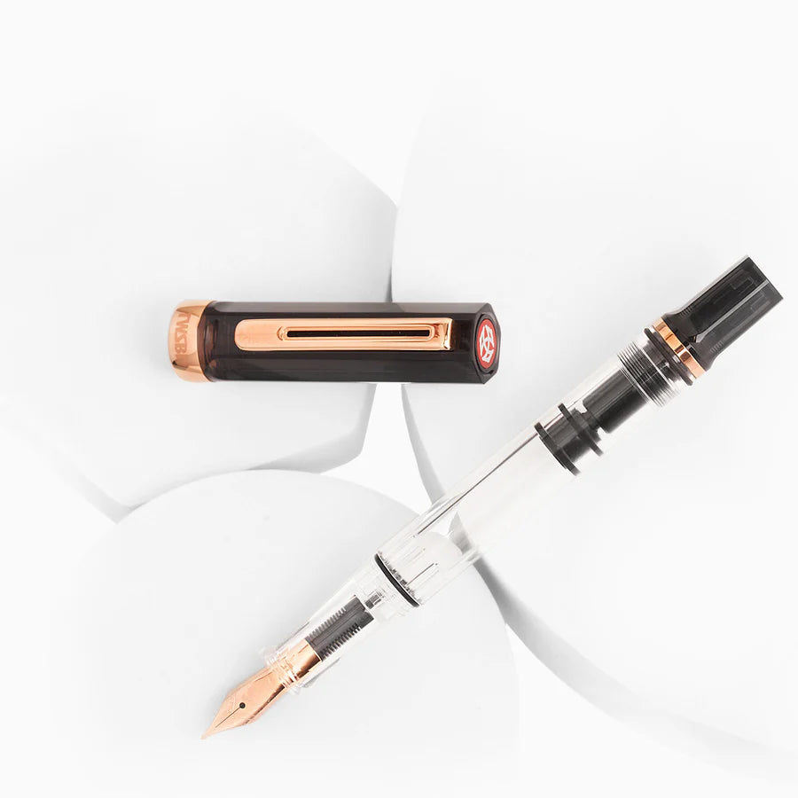 Smoke - Rose Gold Nib - TWSBI Fountain Pen
