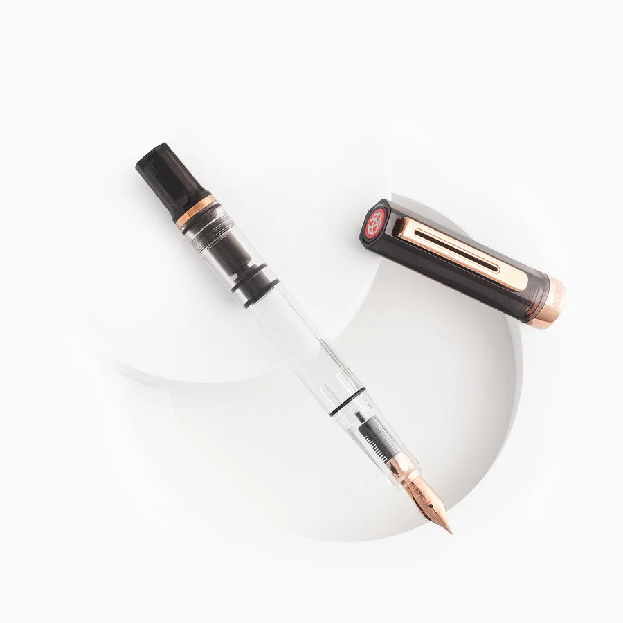 Smoke - Rose Gold Nib - TWSBI Fountain Pen