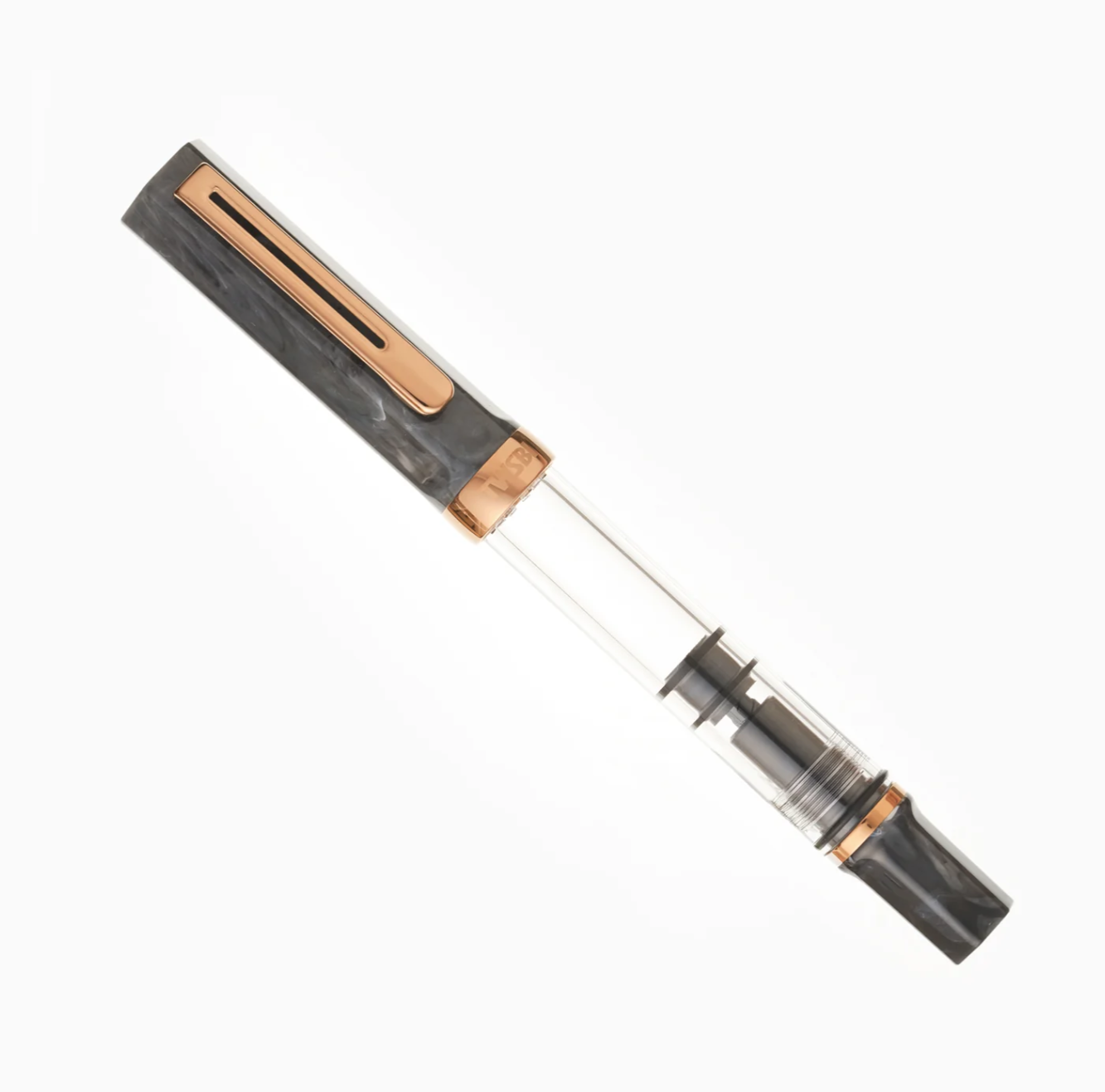 Black Marble - Bronze Nib - TWSBI Fountain Pen