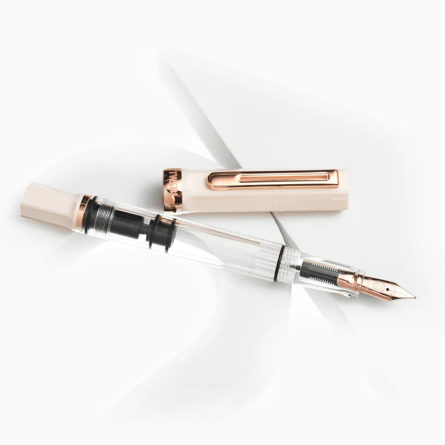 Creme - Rose Gold Nib - TWSBI Fountain Pen