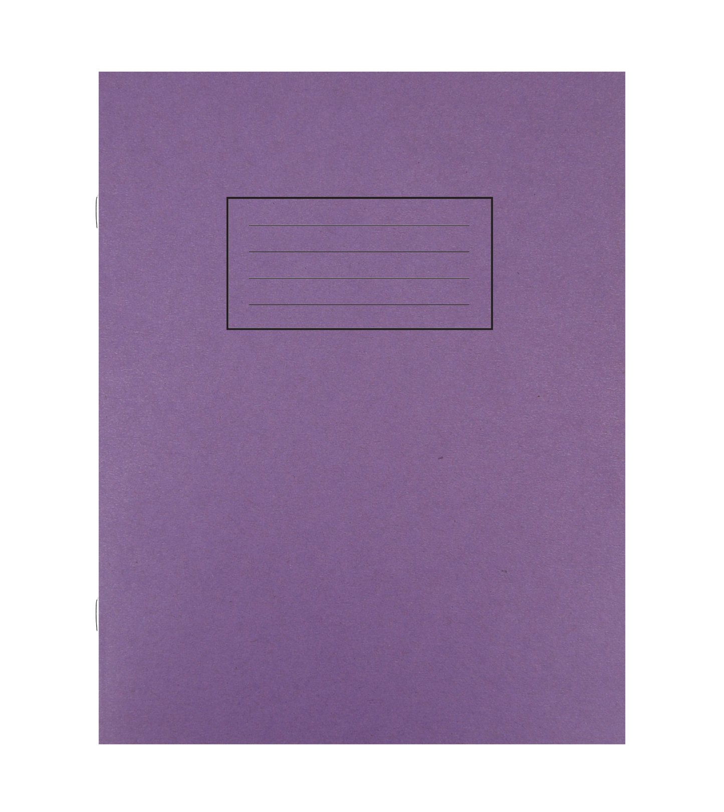Exercise Book - Purple - Lined