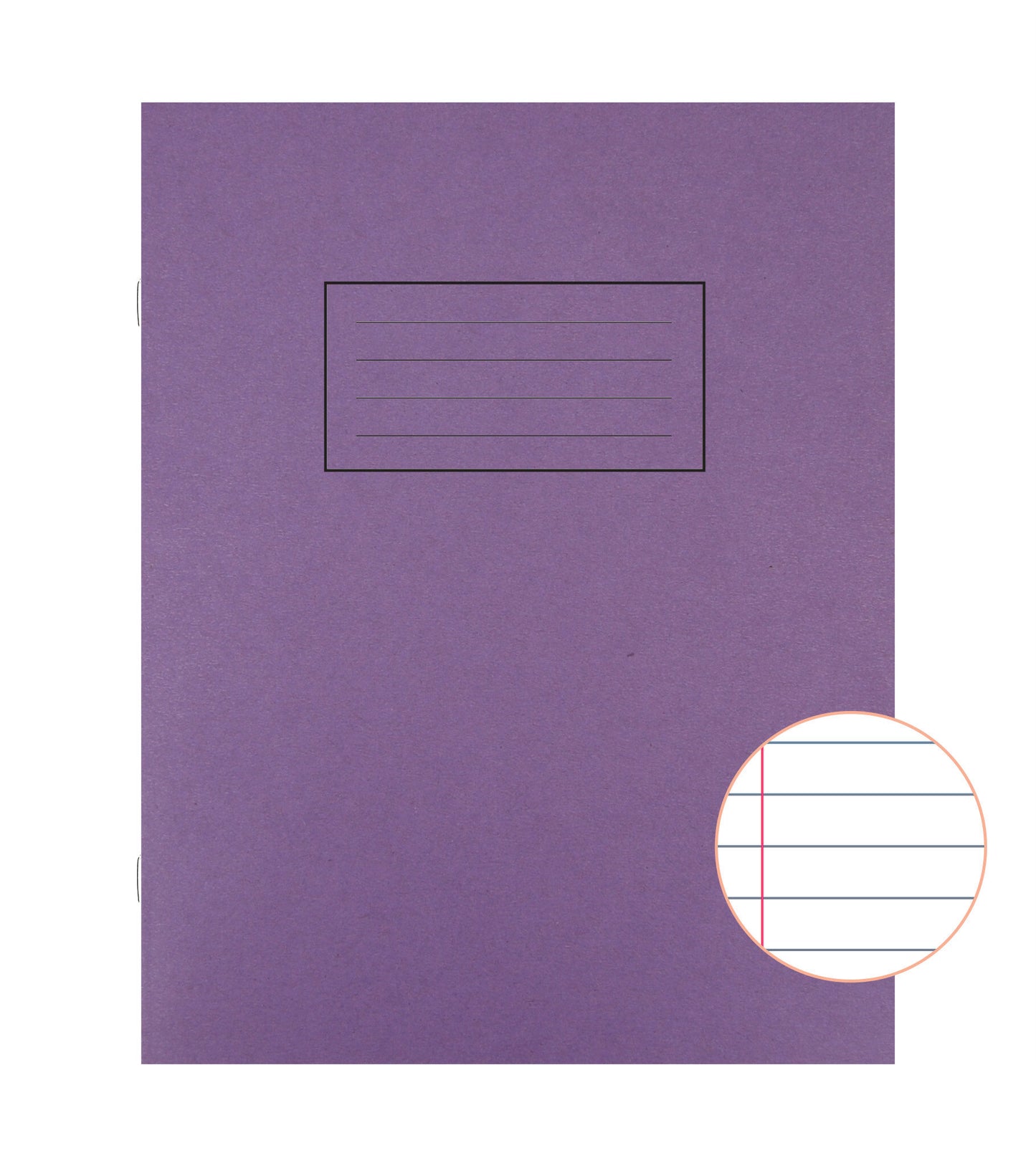 Exercise Book - Purple - Lined