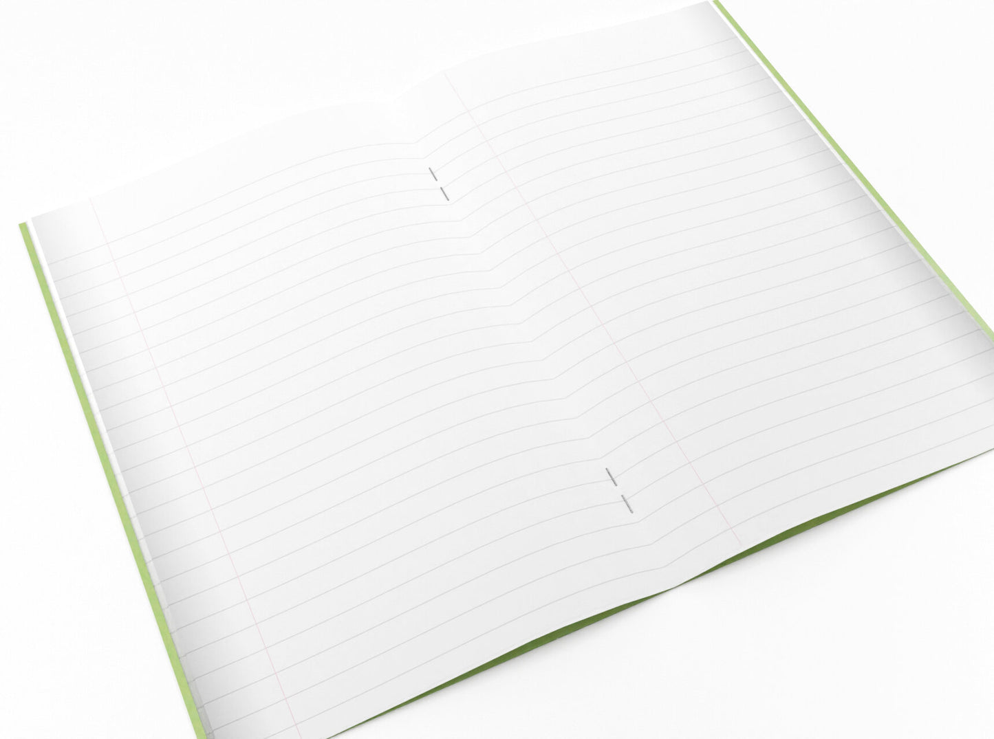 Exercise Book - Green - Lined