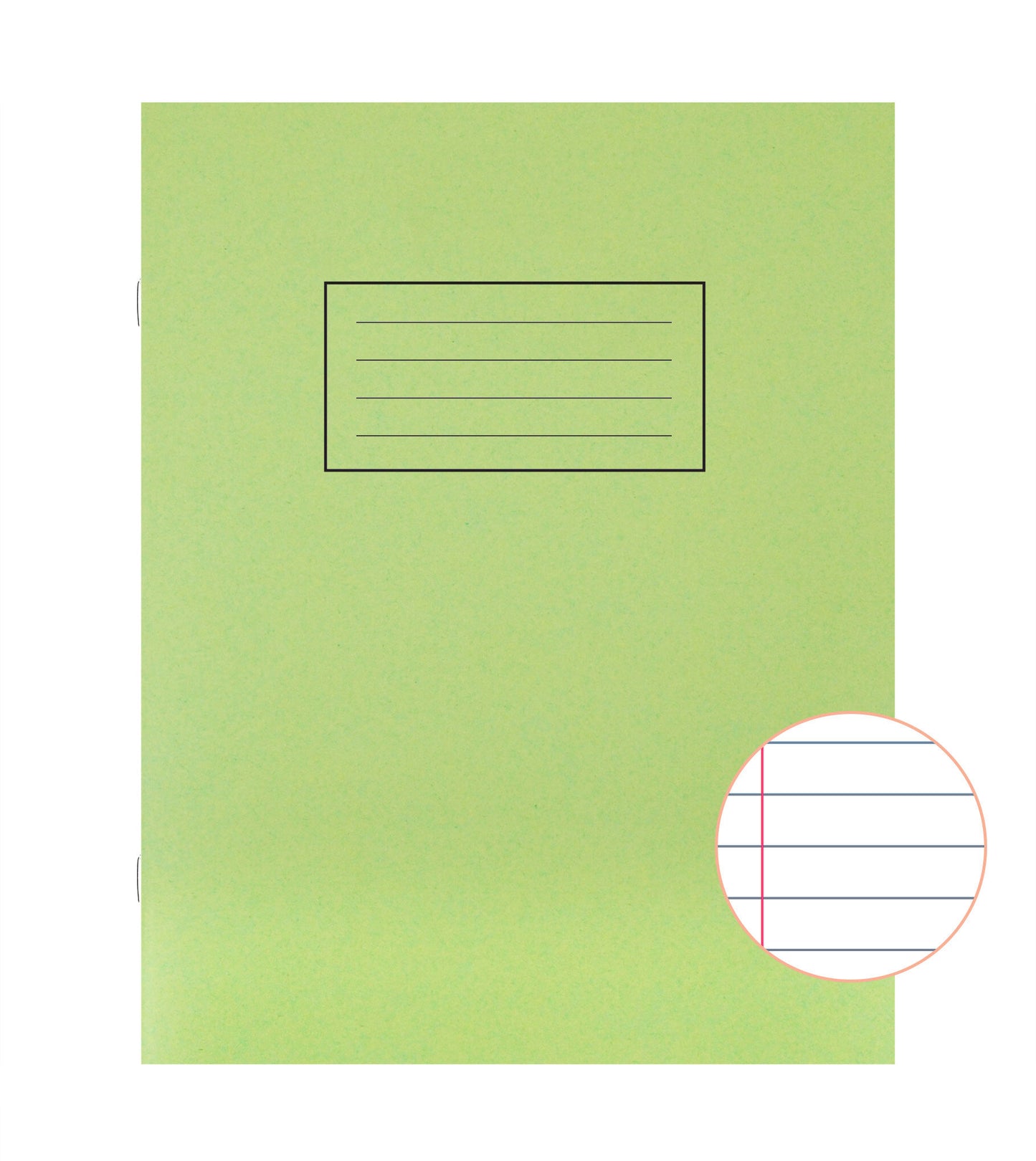 Exercise Book - Green - Lined
