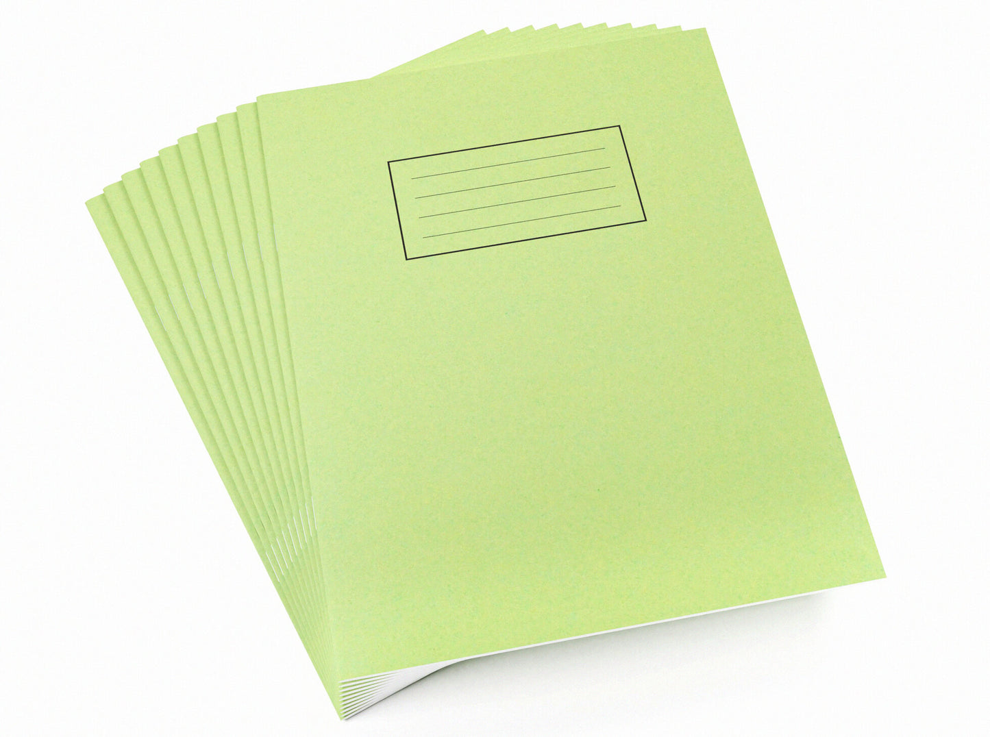 Exercise Book - Green - Lined