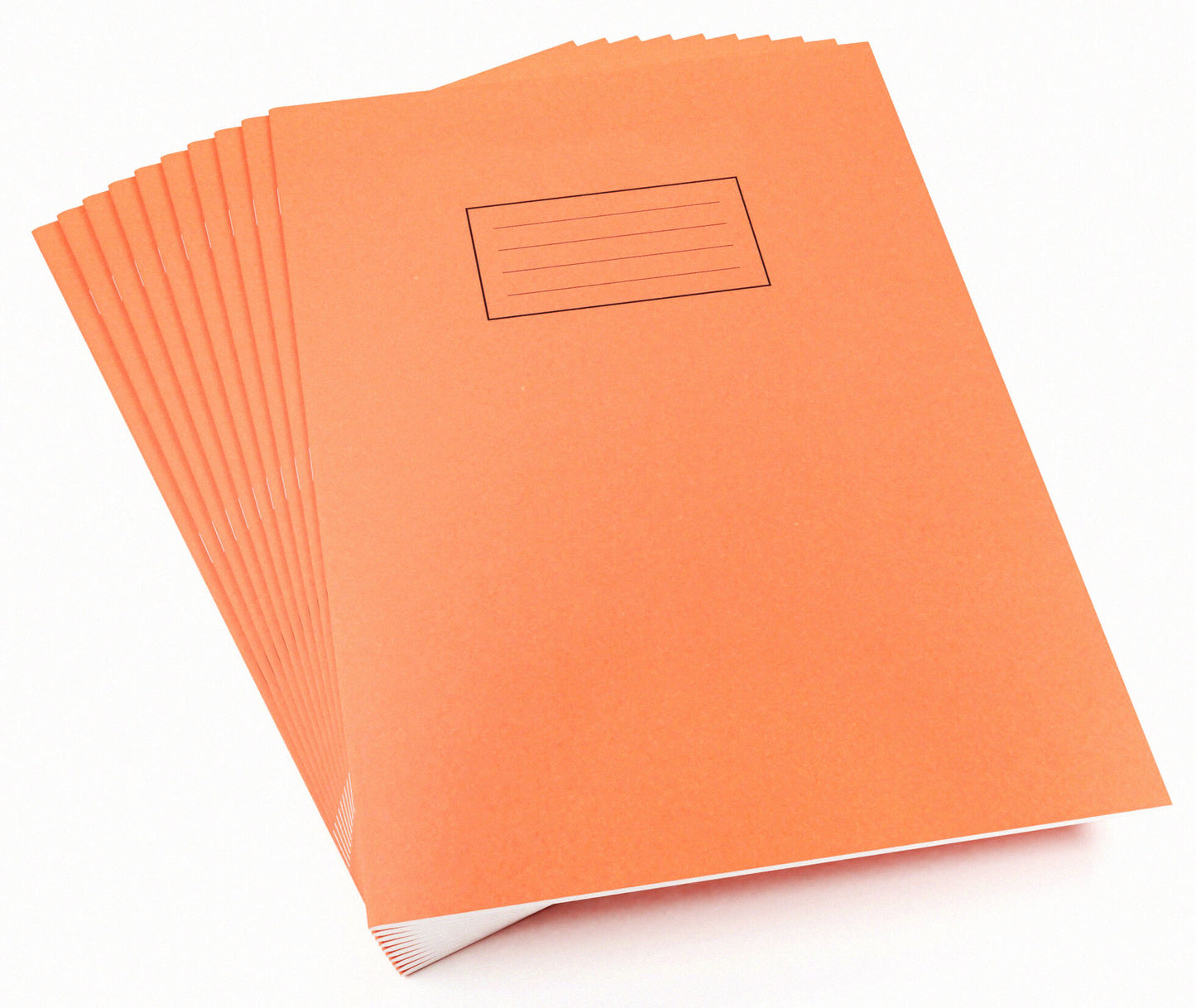Exercise Book - Orange - Lined