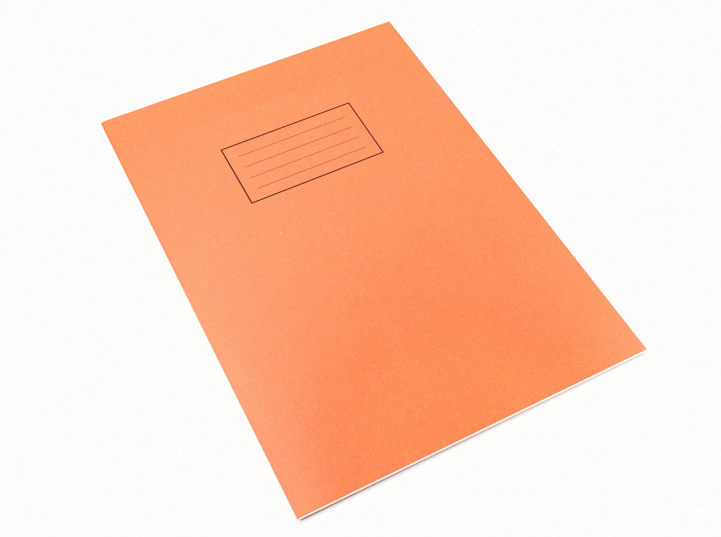 Exercise Book - Orange - Lined