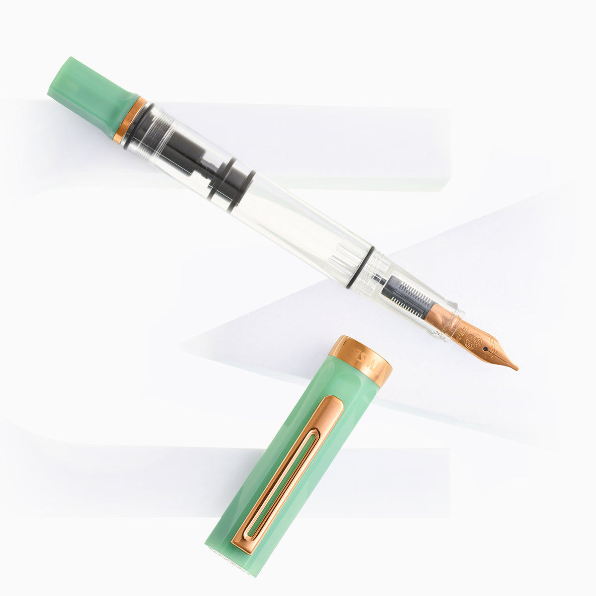 Jade Jelly - Bronze Nib - TWSBI Fountain Pen