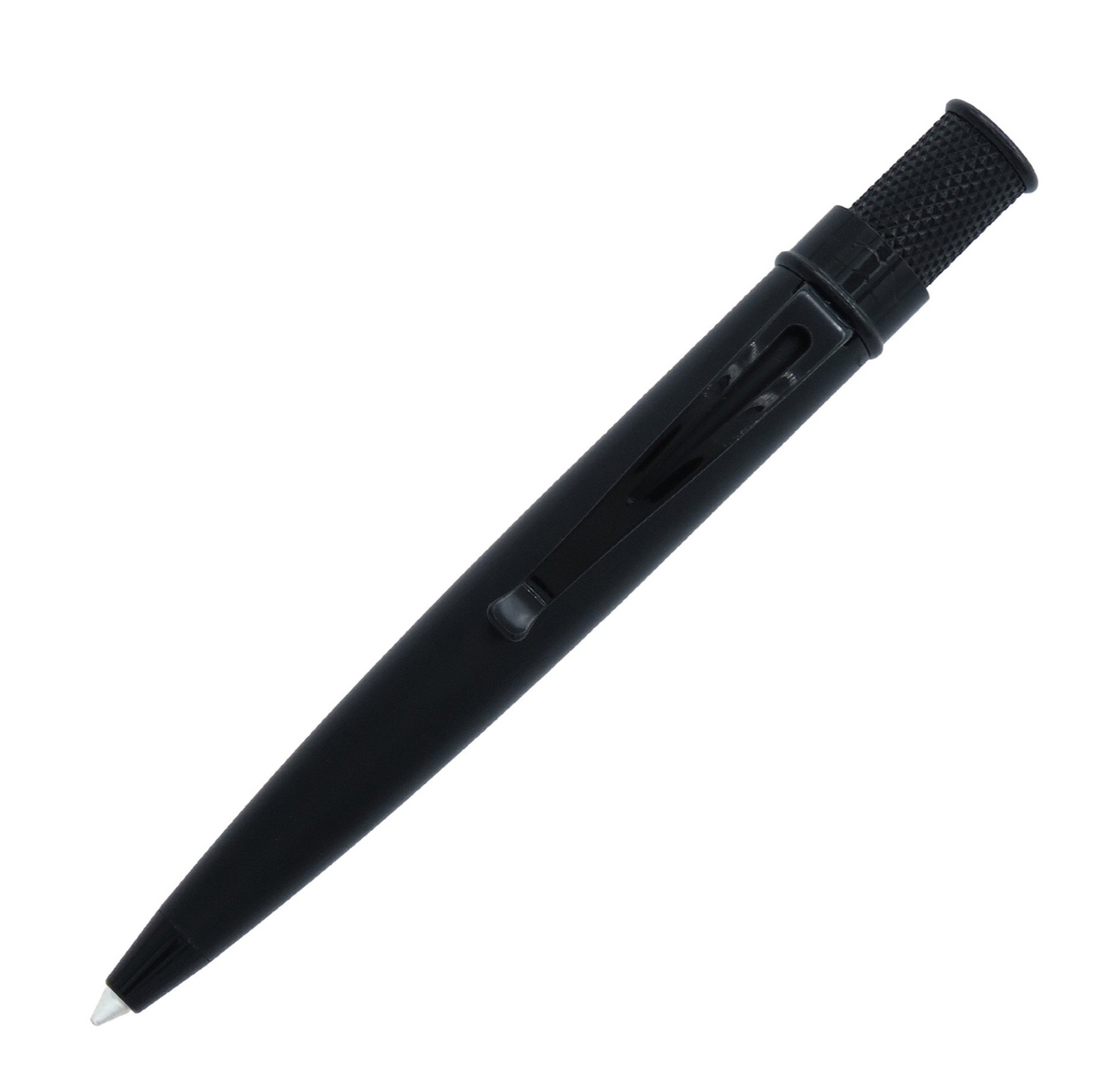 ELITE Stealth Black Tornado Ballpoint Pen - Retro 1951