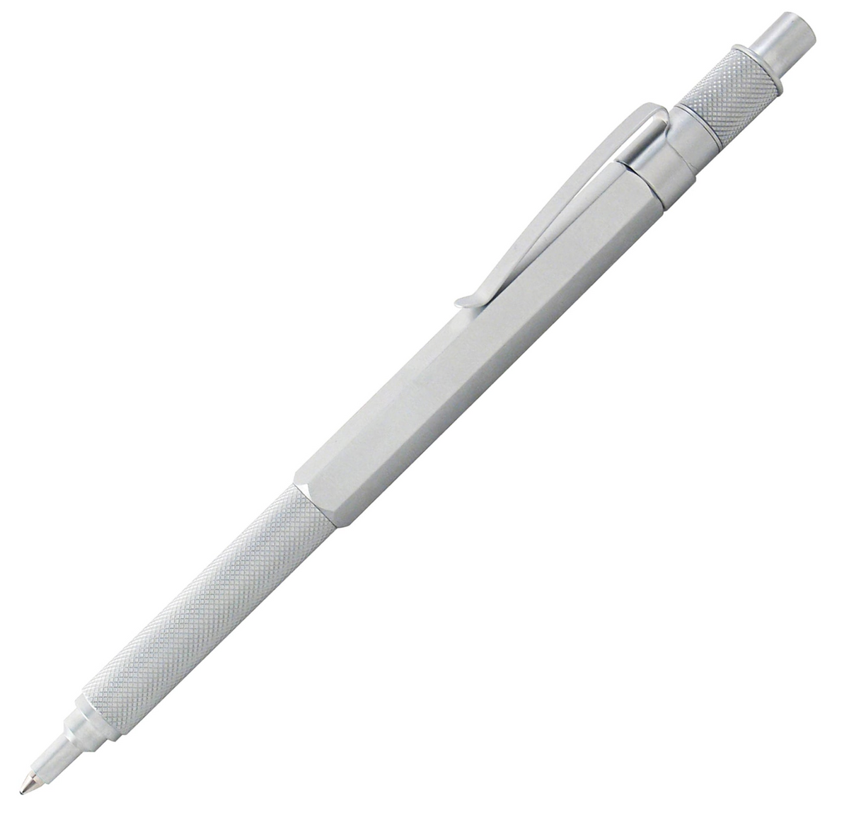 Hexomatic Silver Ballpoint - Retro 1951