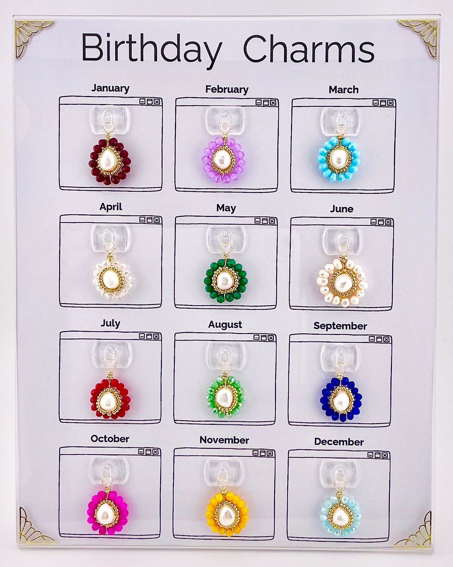 Birthday Charm Necklace Class || September 21st