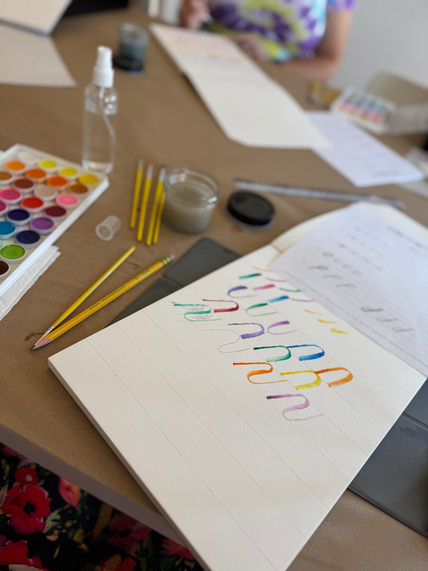 Watercolor Calligraphy || July 26th