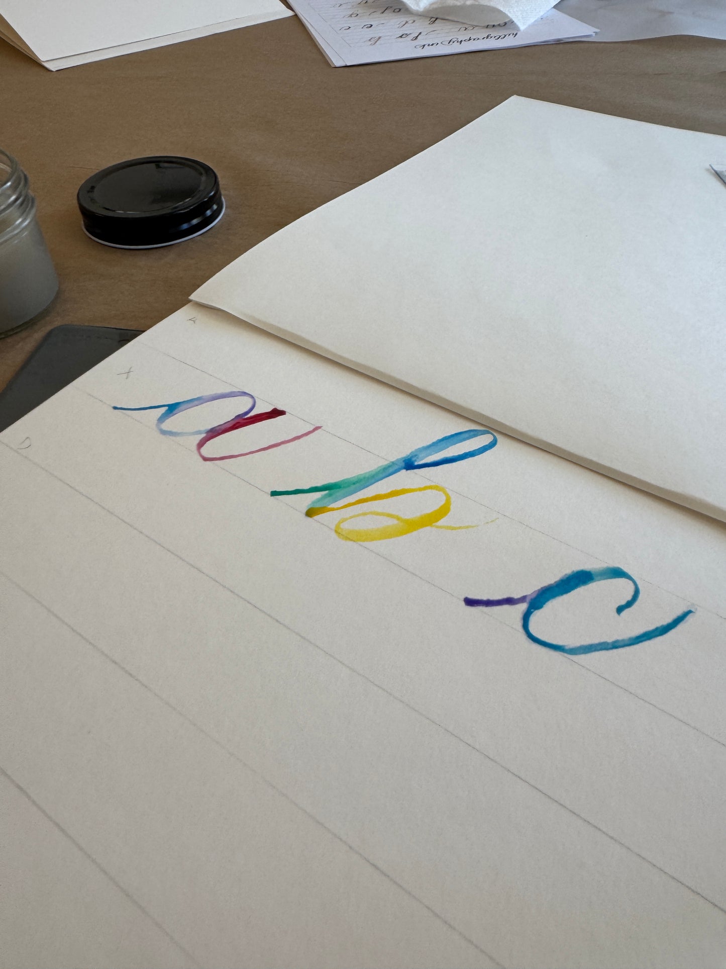 Watercolor Calligraphy || July 26th