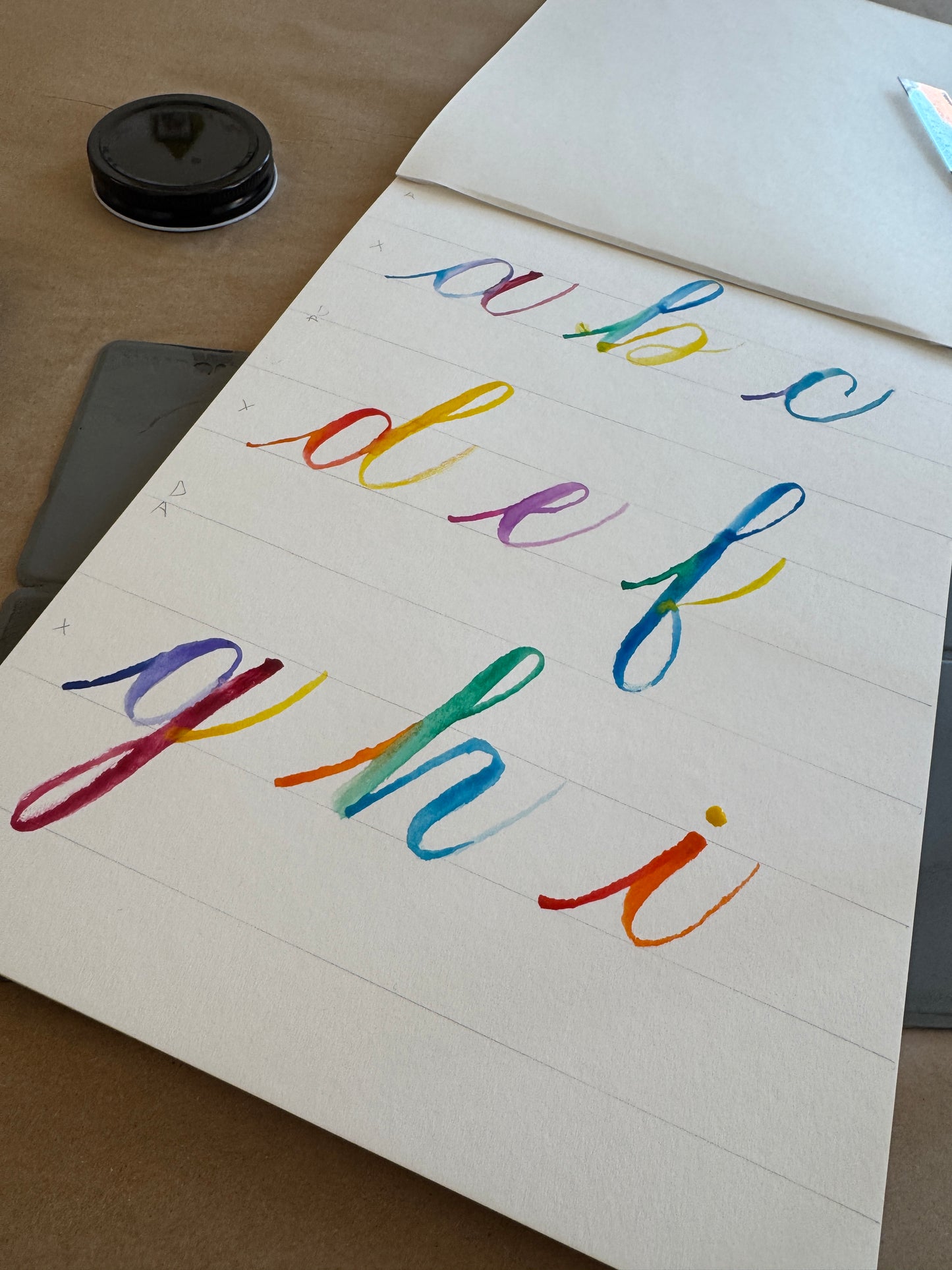 Watercolor Calligraphy || July 26th