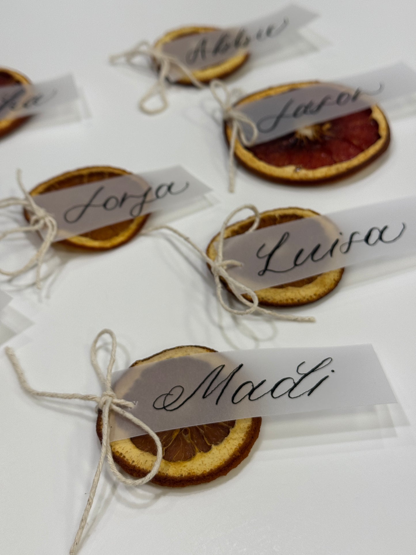 Pointed Pens & Place Cards || November 23rd