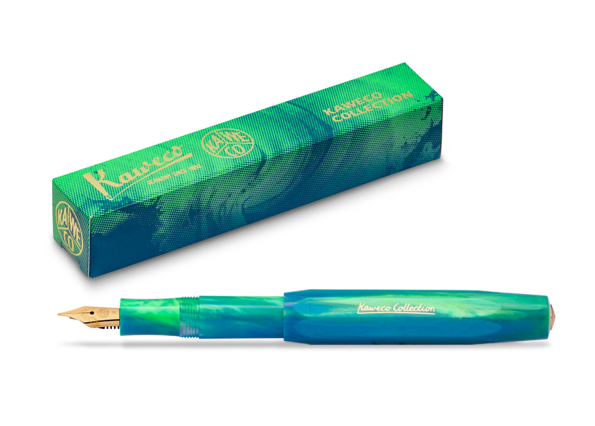 PREORDER - Marble Ocean Collector's - Kaweco Fountain Pen