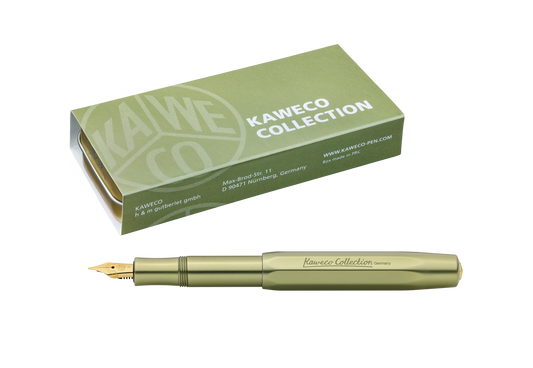 Kaweco Fountain Pen - Aluminum (AL) Olivine - Collector's Edition
