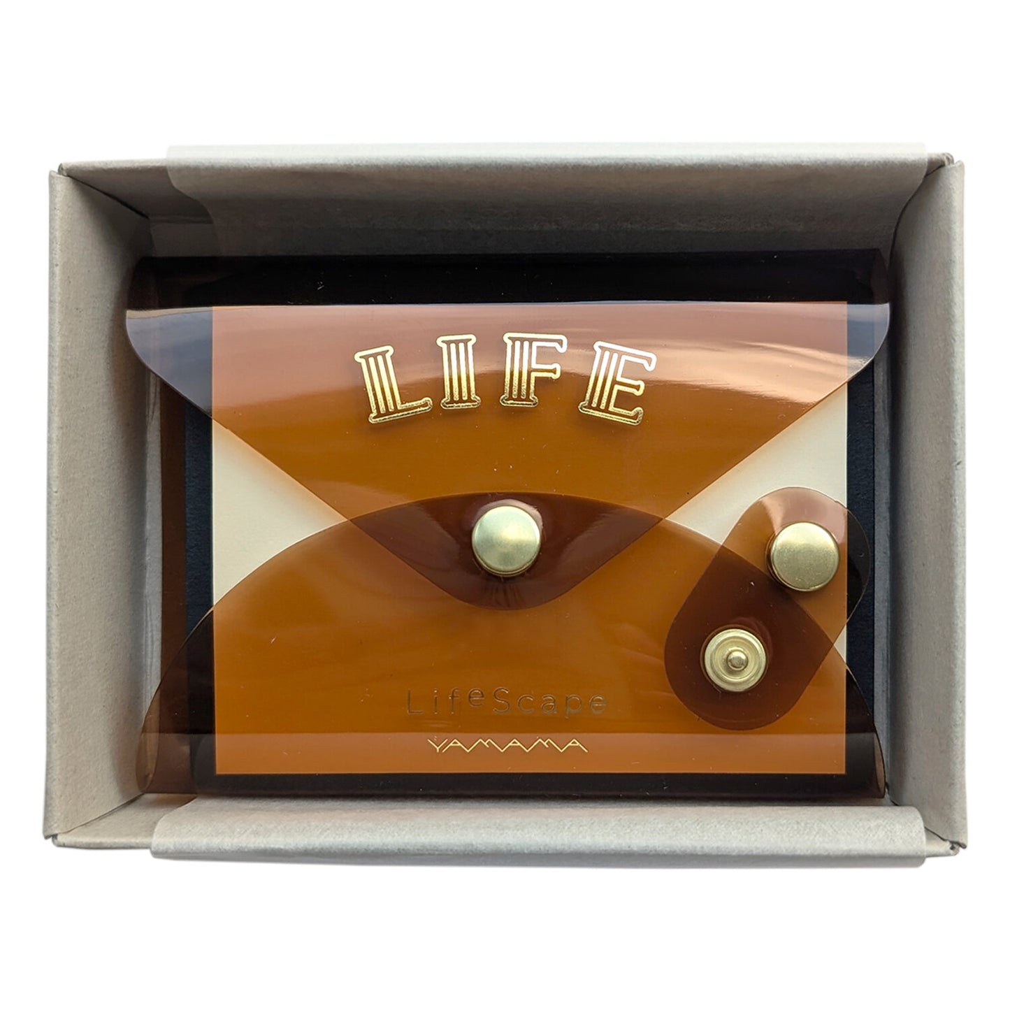 LifeScape Boxed Sticky Note Set - BROWN