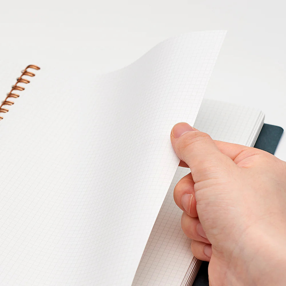 Poppy - A5 - Septcouleur Grid Notebook