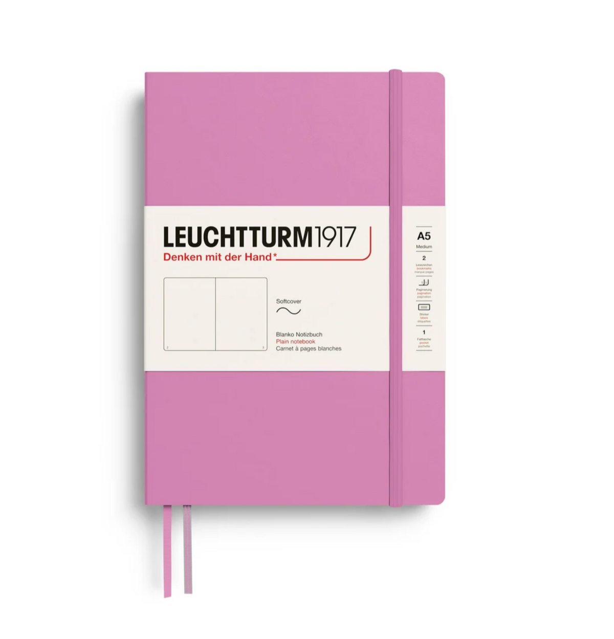 leuchtturm - BUBBLEGUM SOFTCOVER medium