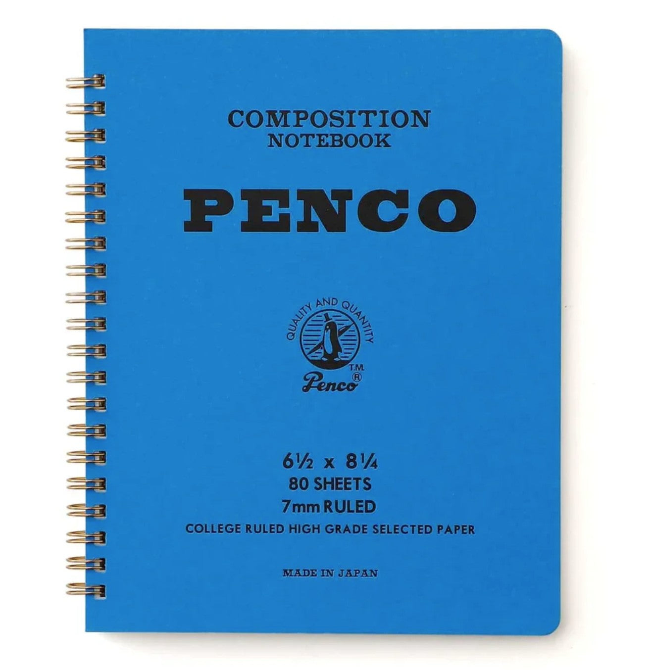 Spiral "Coil" Notebook - Large - Blue