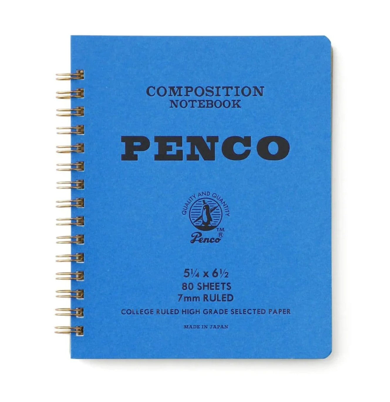 Spiral "Coil" Notebook - Medium - Blue