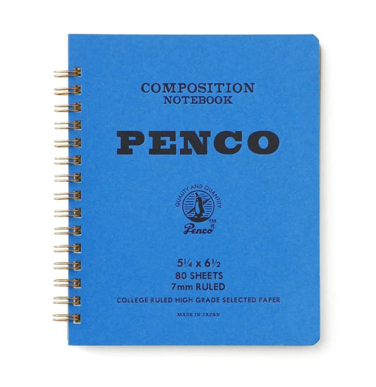 Spiral "Coil" Notebook - Medium - Blue