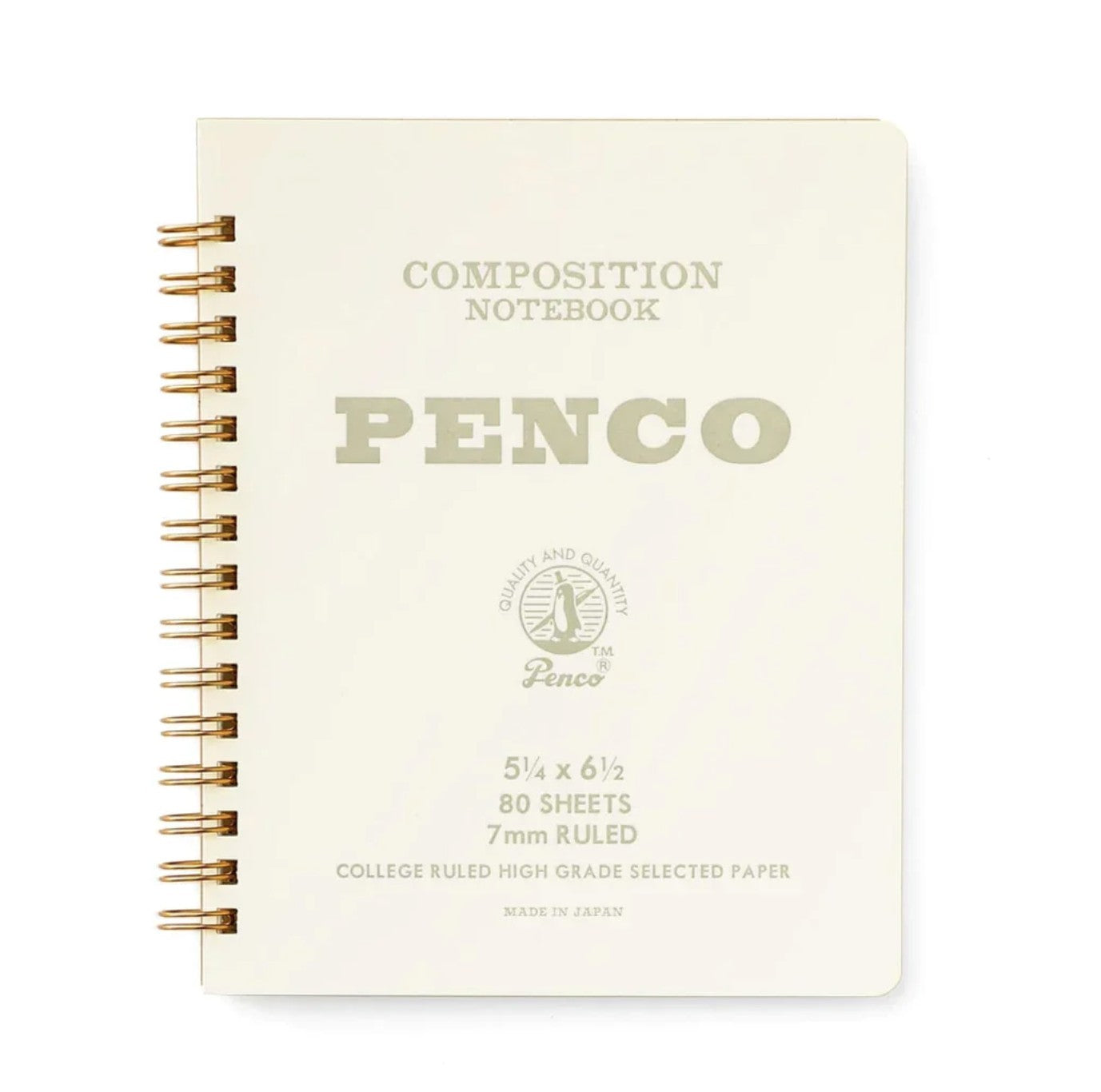 Spiral "Coil" Notebook - Medium - White