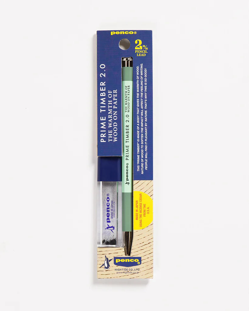 Prime Timber Pencil and Sharpener - Mint